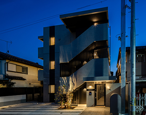 奥沢の共同住宅